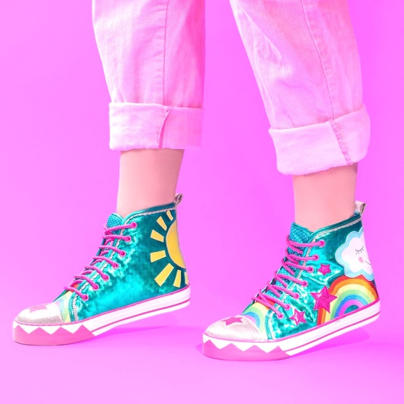 Irregular Choice Shoes - Irregular Choice, It’s Always Sunny Sneakers
